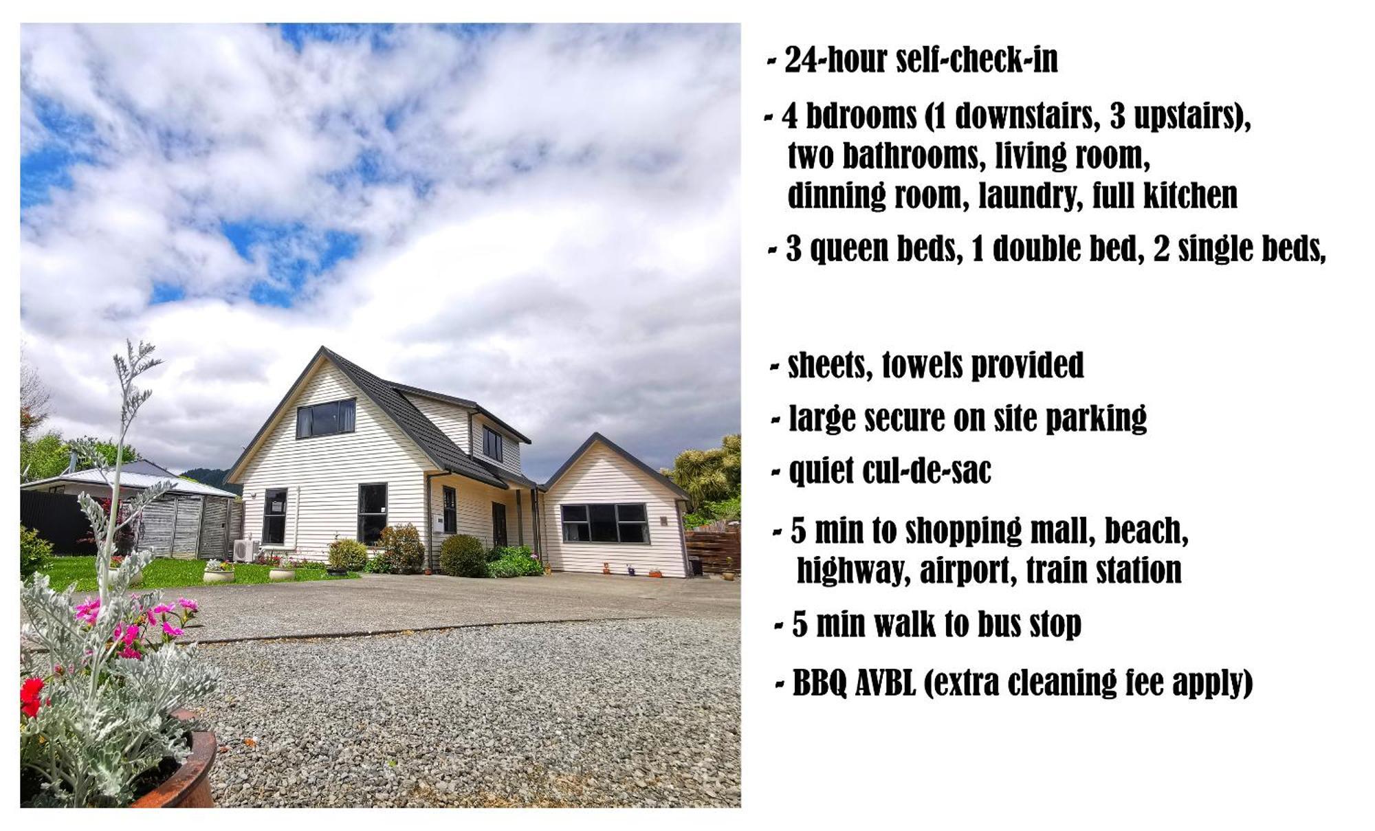Atarau Grove Holiday House Paraparaumu Exterior foto